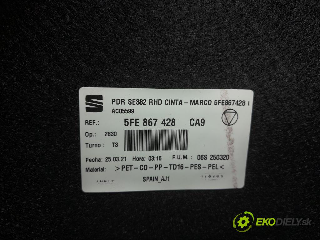Seat Leon 2021 Tapacír: kufr 5FE867428