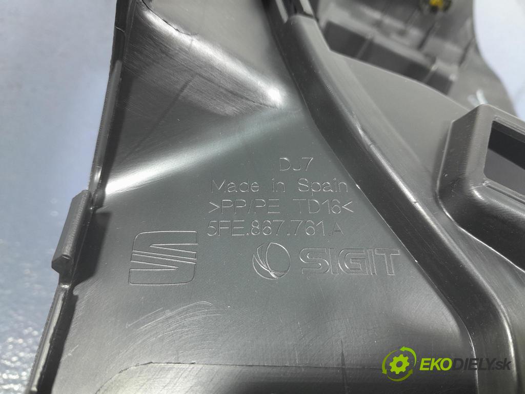 Seat Leon 2021 kryt Plast: Interiéry: 5FE867761A