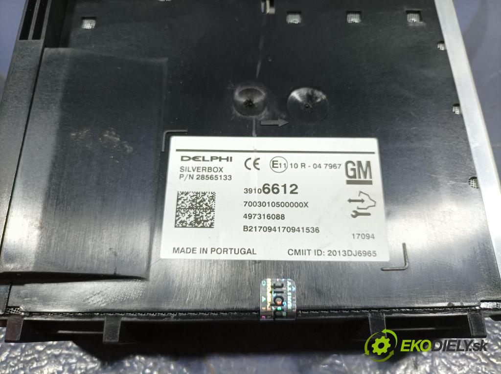 Opel Insignia 2018 riadiaca jednotka 39106612