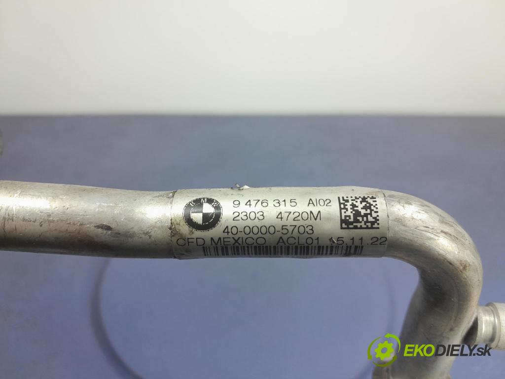 Bmw X4 2022 trubka Klimatizace: 9476315