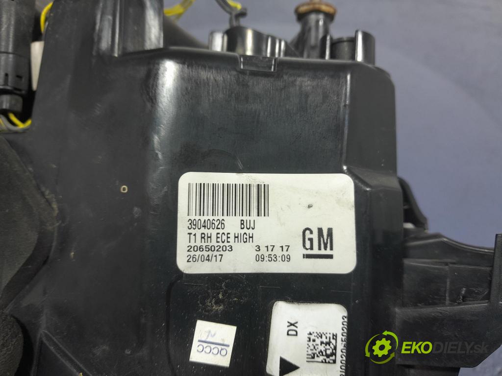 Opel Insignia 2018 světlo Zad: Práva: Mimo: 39040626