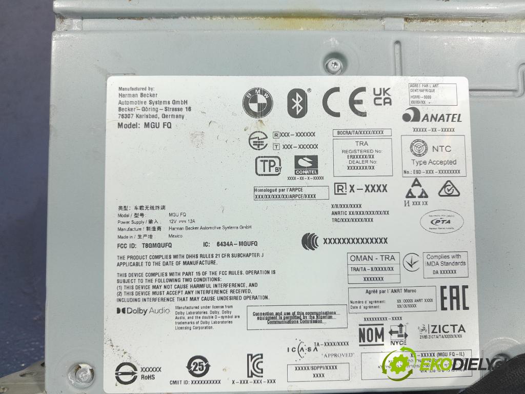 Bmw X4 2022 Radio I Navigace: 5A84B69