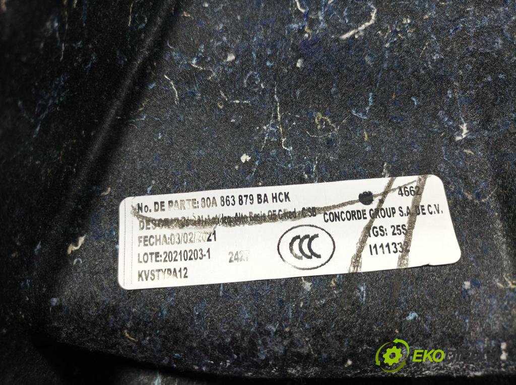 Audi Q5 2021 Čalounictví: kufra: 80A863879BA