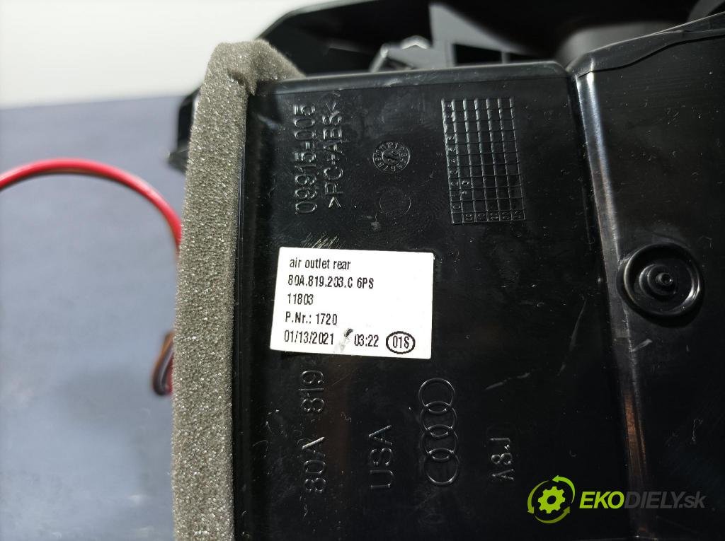 Audi Q5 2021 Mřížky Proud vzduchu Vzduch: 80A863324