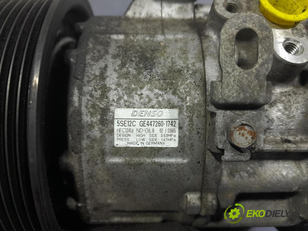 Toyota Avensis 2007 Kompresor: Klimatizácia: GE447260-1742