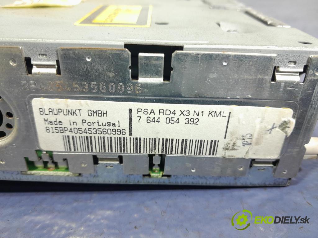Citroen C5 2005 Radio I Navigácia: 9657312777
