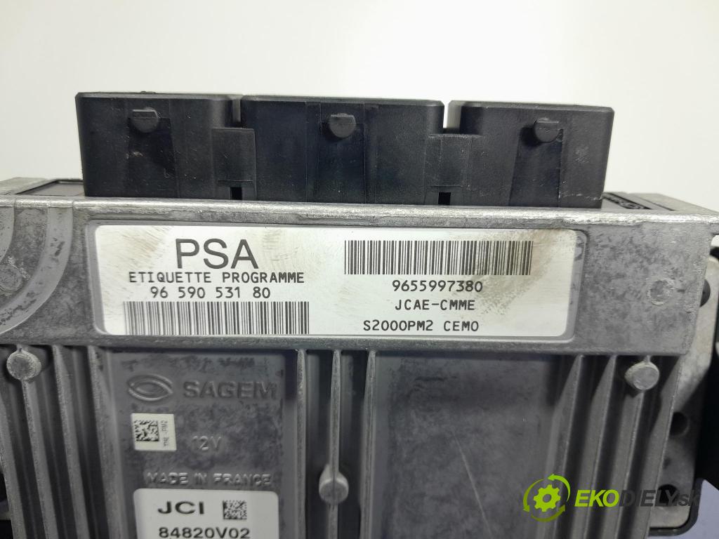 Citroen C5 2005 riadiaca jednotka Motor: 9655997380