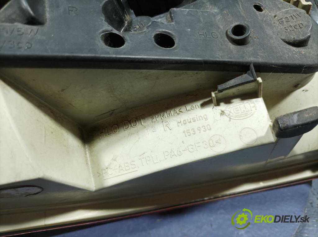 Audi A4 2002 světlo Zad: Práva: Mimo: 8E0945096C