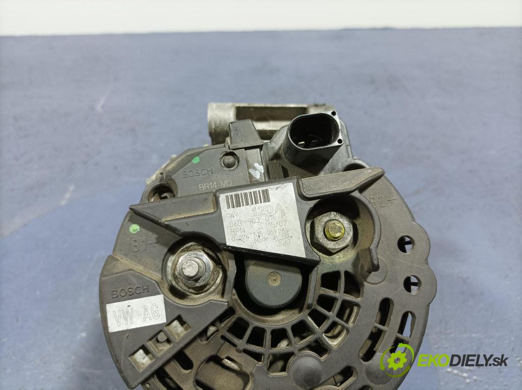 Audi A4 2002 Alternator 06B903016P