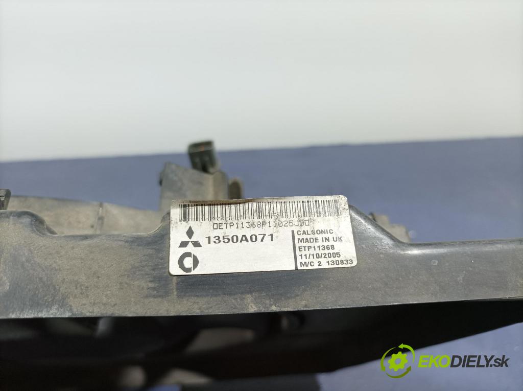 Mitsubishi Colt 2005 ventilátor Chladič: 1350A071