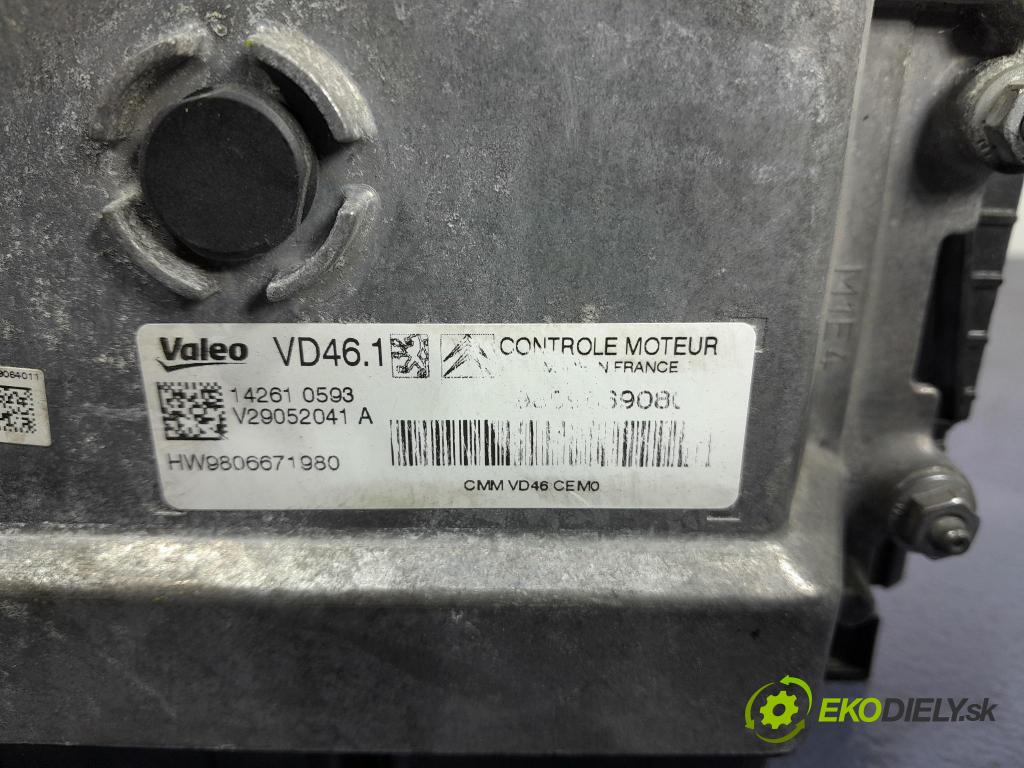 Peugeot 308 2014 riadiaca jednotka Motor: 9806671980