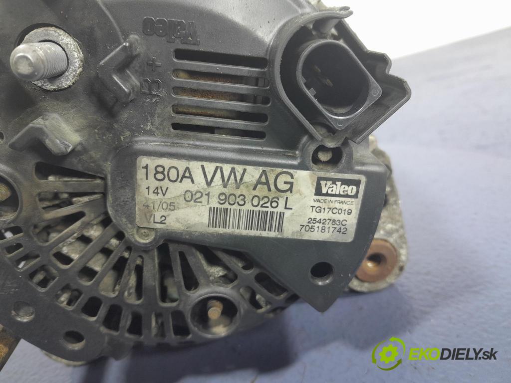 Vw Passat 2005 Alternator 021903026L