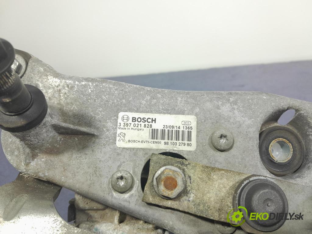 Peugeot 308 2014 mechanizmus motor: Stierače: Predné 9810327980