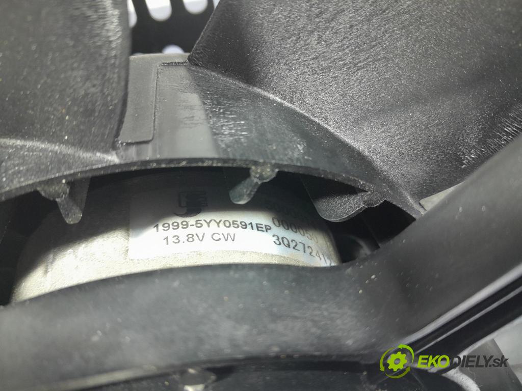 Peugeot 308 2014 ventilátor Chladič: 9806313580