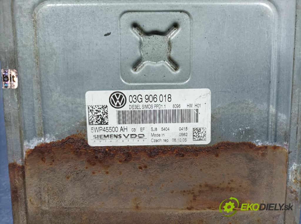 Vw Passat 2005 riadiaca jednotka Motor: 03G906018