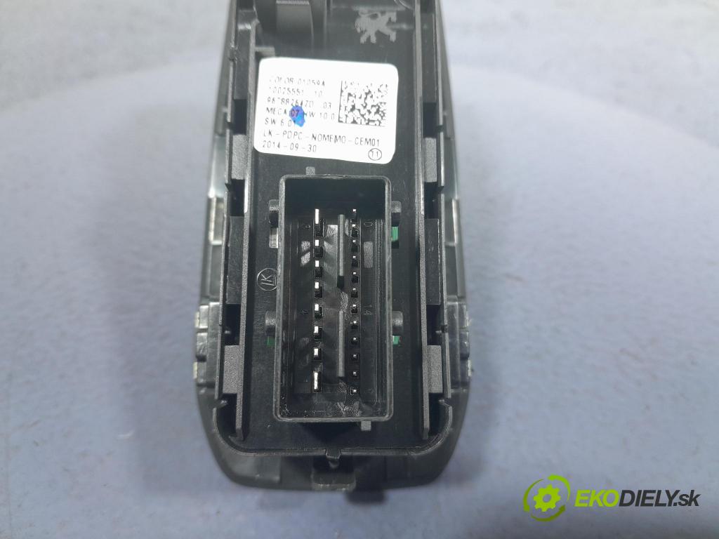 Peugeot 308 2014 prepínač Okná: 96788264ZD