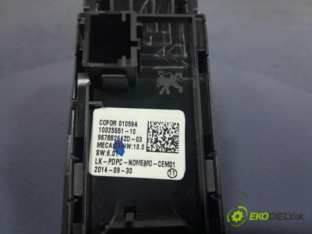 Peugeot 308 2014 prepínač Okná: 96788264ZD