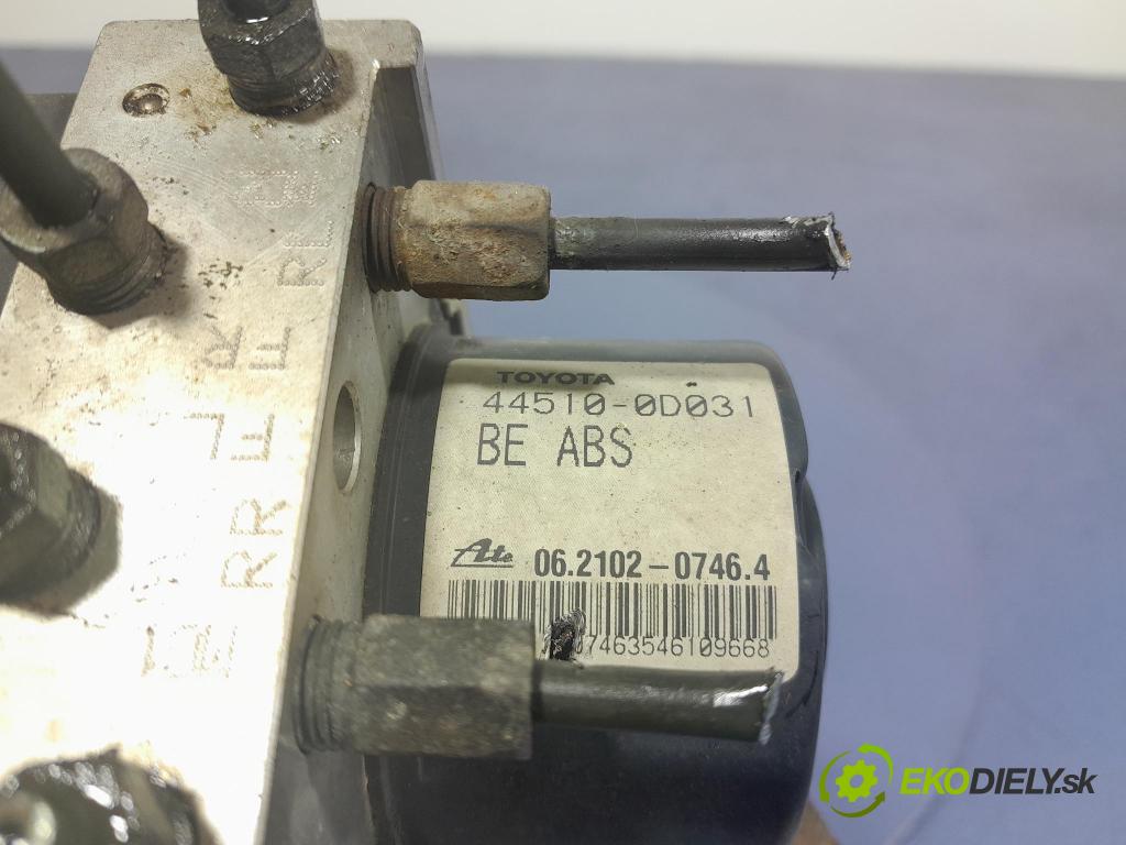 Toyota Yaris 2007 čerpadlo ABS x 89541-0D040