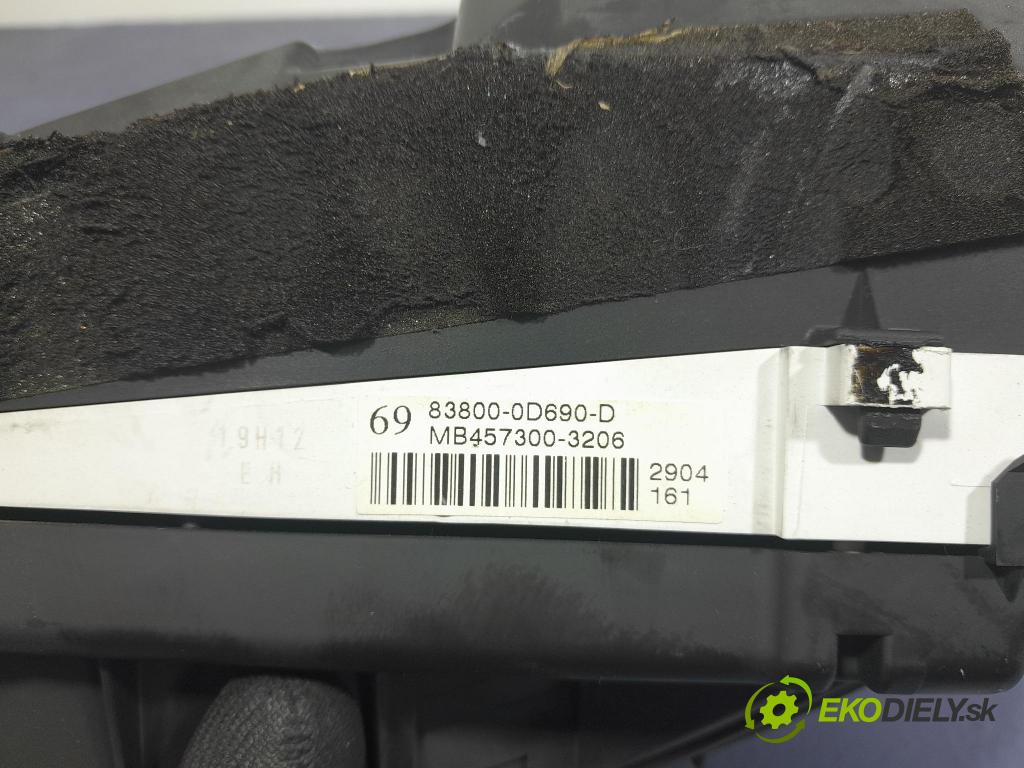 Toyota Yaris 2007 prístrojovka/ budíky 838000-0D690-D