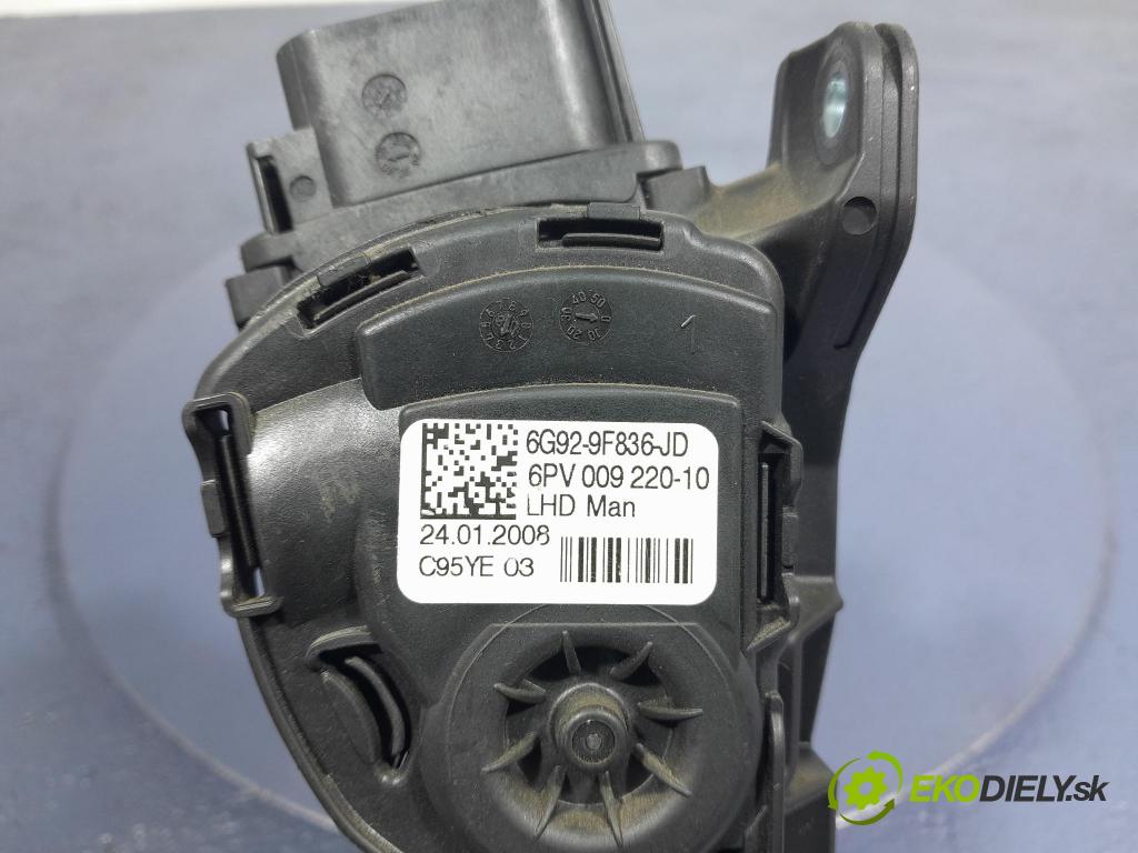 Ford S-max 2008 pedal Plyn: 6G92-9F836-JD