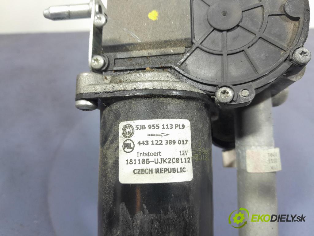 Skoda Fabia 2018 mechanizmus motor: Stierače: Predné 5JB955113PL