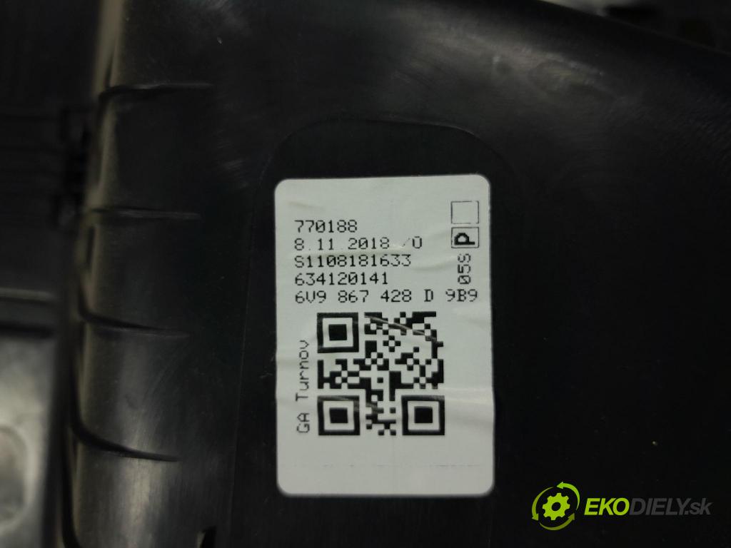 Skoda Fabia 2018 Čalounictví: kufra: 6V9867428
