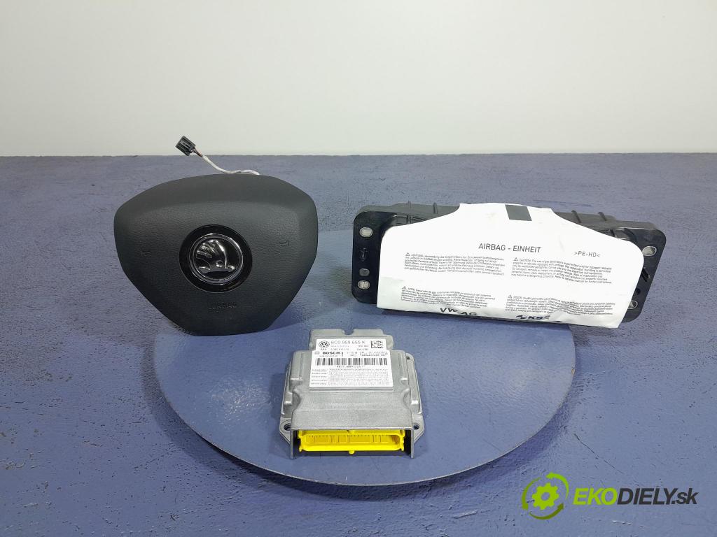 Skoda Fabia 2018 kokpit,pristrojová doska