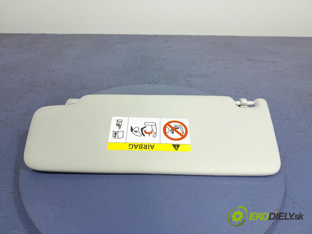 Skoda Fabia 2018 kryt slnečná clona