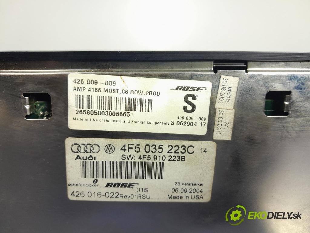 Audi A6 2004 Zesilovač: 4F5035223C