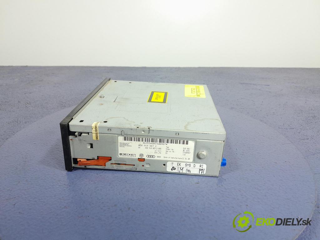 Audi A6 2004 Radio I Navigácia: 4E0910887DX
