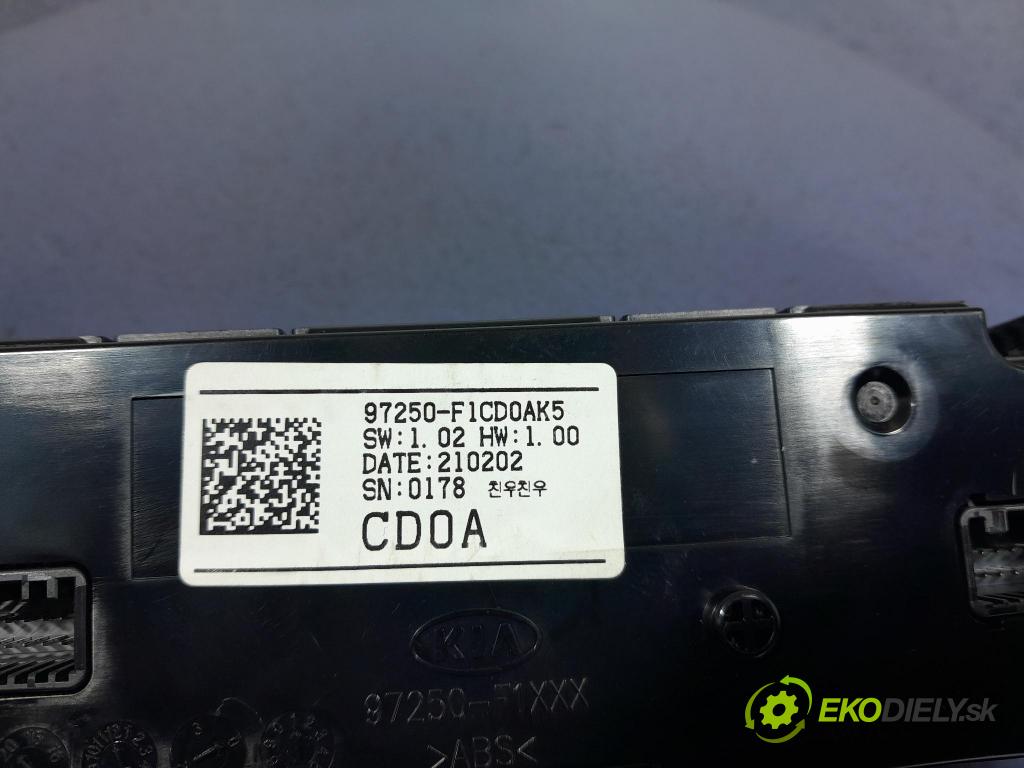 Kia Sportage 2021 prepínač Klimatizácia: Prúd vzduchu: 97250-F1CD0AK5