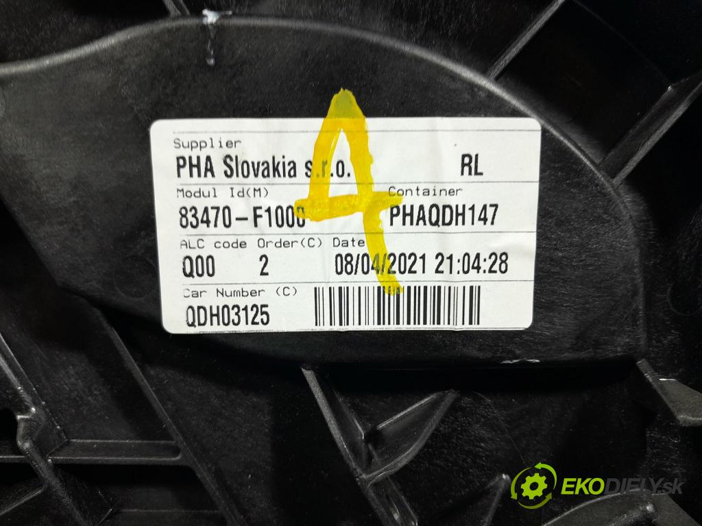 Kia Sportage 2021 mechanizmus okna Okná: zad Vľavo: 83470-F1000