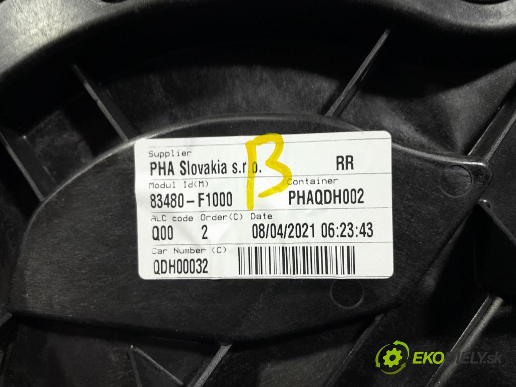 Kia Sportage 2021 mechanizmus okna Okná: zad v pravo: 83470-F1000