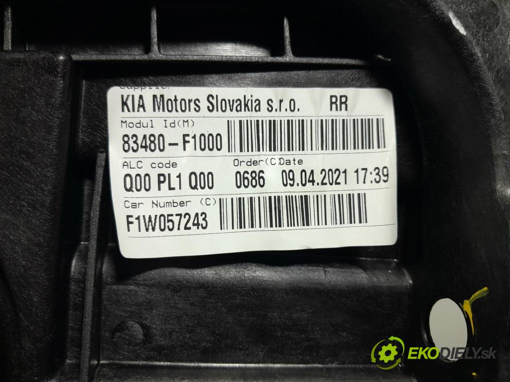 Kia Sportage 2021 mechanizmus okna Okná: zad v pravo: 83470-F1000