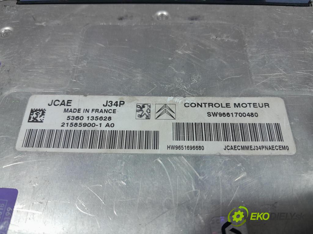 Citroen C3 2005 riadiaca jednotka Motor: 9661700480