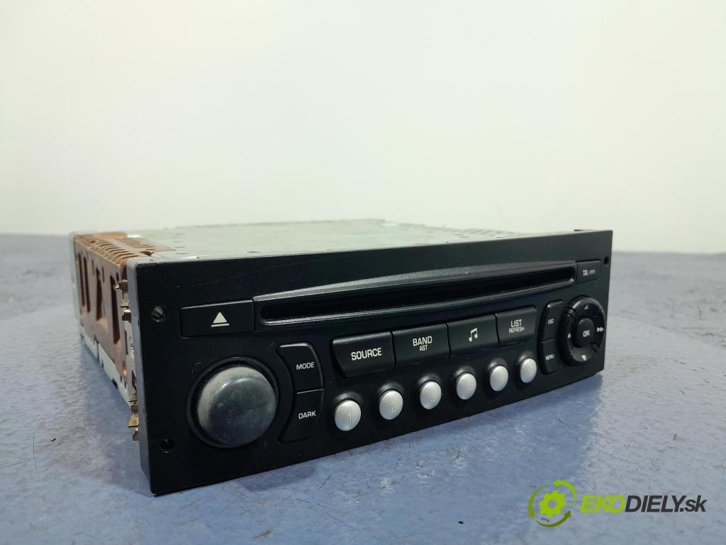 Citroen C3 2005 Radio I Navigácia: 96537894XT00