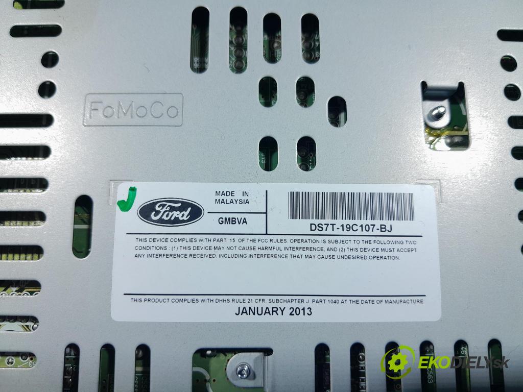 Ford Fusion 2013 Radio I Navigácia: DS7T-19C107-BJ