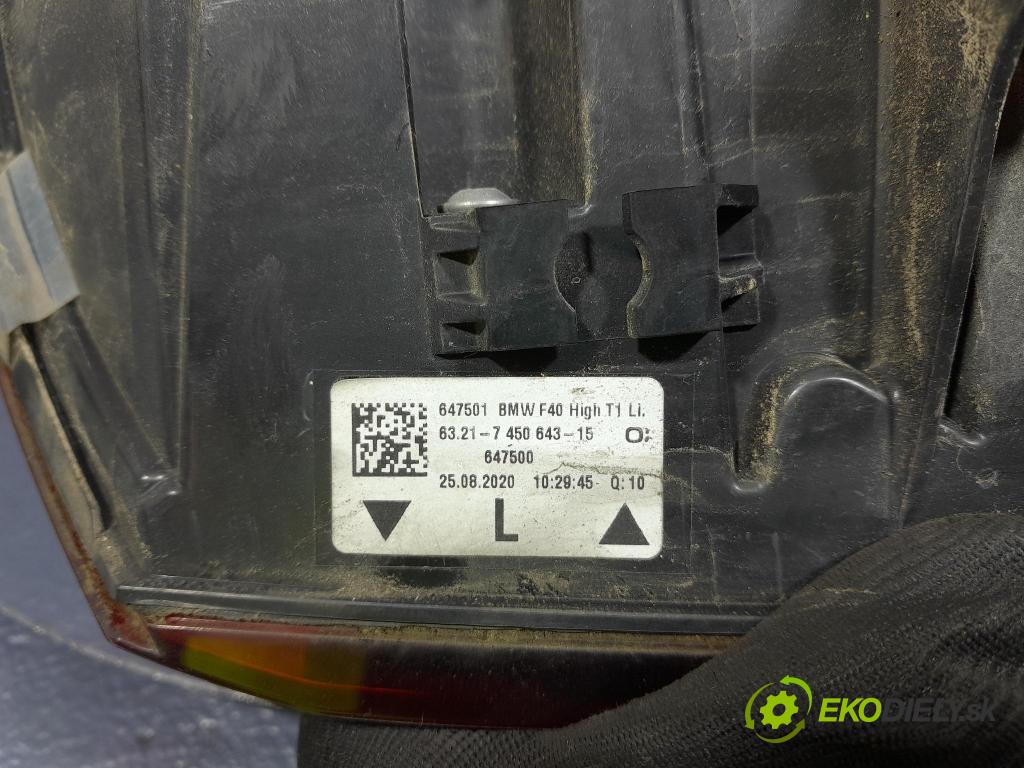 Bmw Seria 1 2020 svetlo / reflektor zad ľavá Vonkajsia: 7450643
