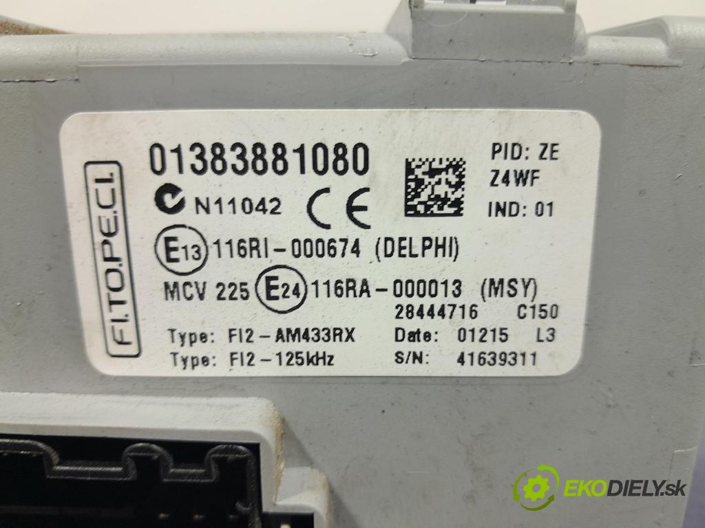 Fiat Fiorino 2015 skříňka Pojistky 01383881080