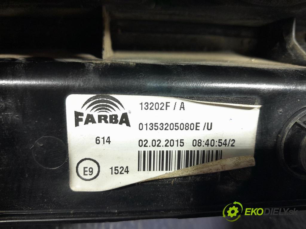 Fiat Fiorino 2015 světlo Zad: Práva: Mimo: 01353205080E