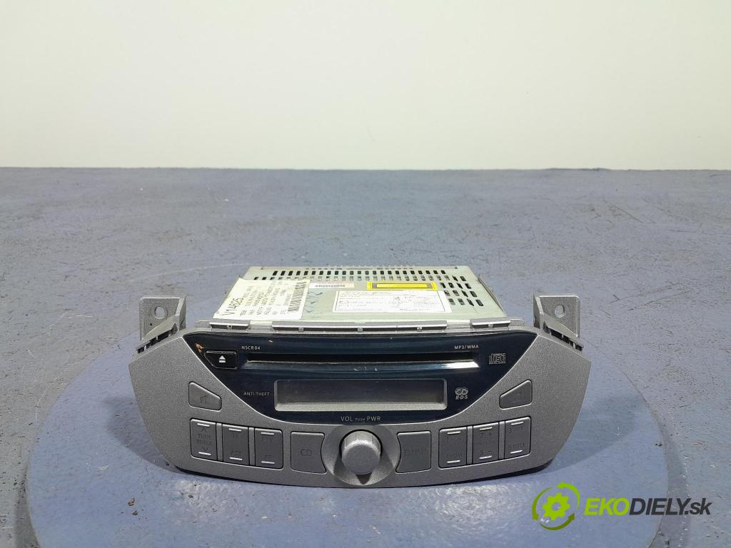 Nissan Pixo 2009 Radio I Navigácia: 39101-68K0