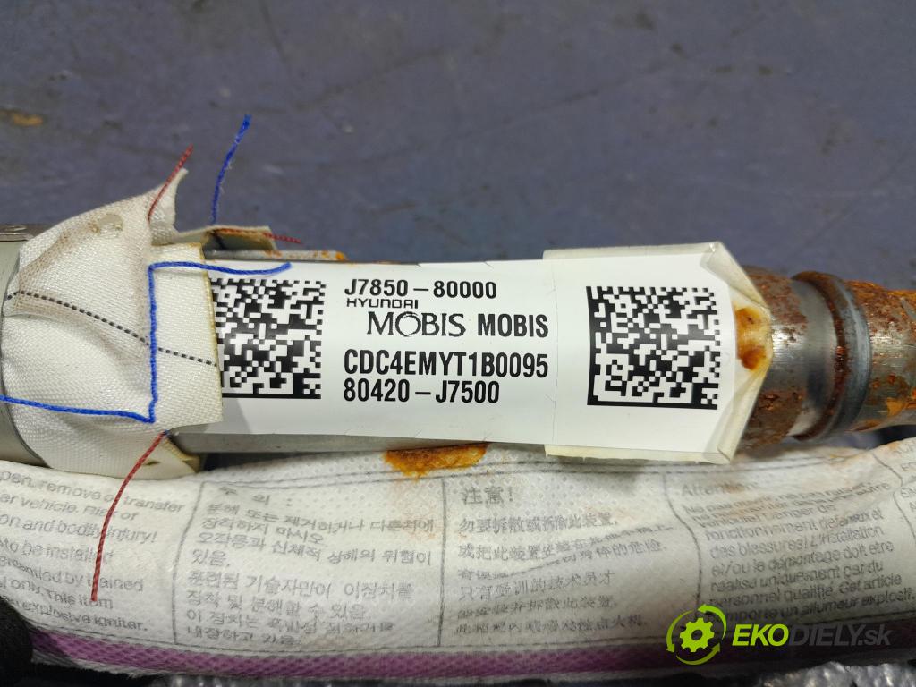 Kia Xceed 2021 Airbag: clona x J7850-80000