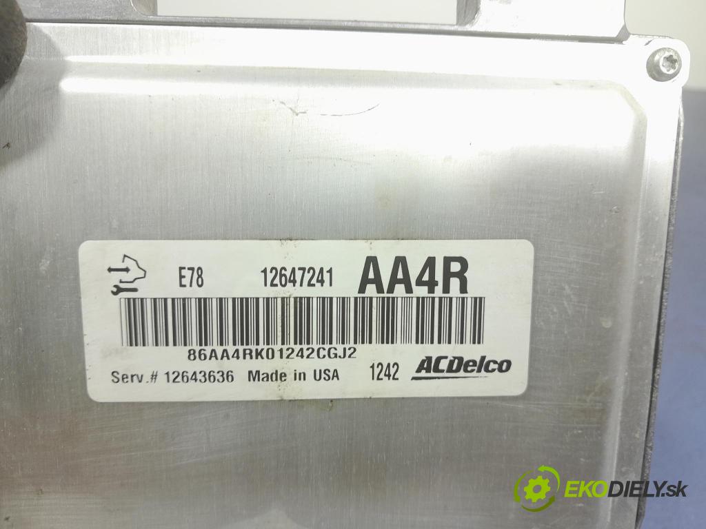 Opel Astra 2011 riadiaca jednotka Motor: 12647241