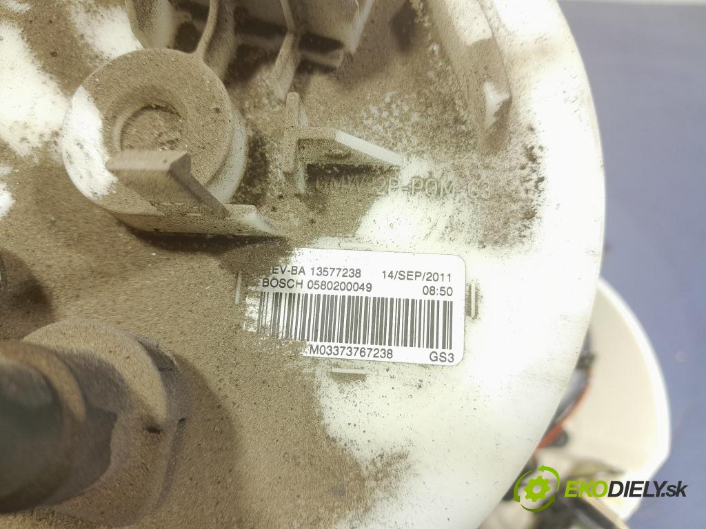 Opel Astra 2011 čerpadlo Pohonné hmoty / Systém Měření 13577238