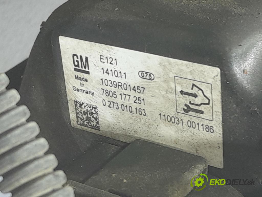 Opel Astra 2011 Ozubené kolo: volant 13368195