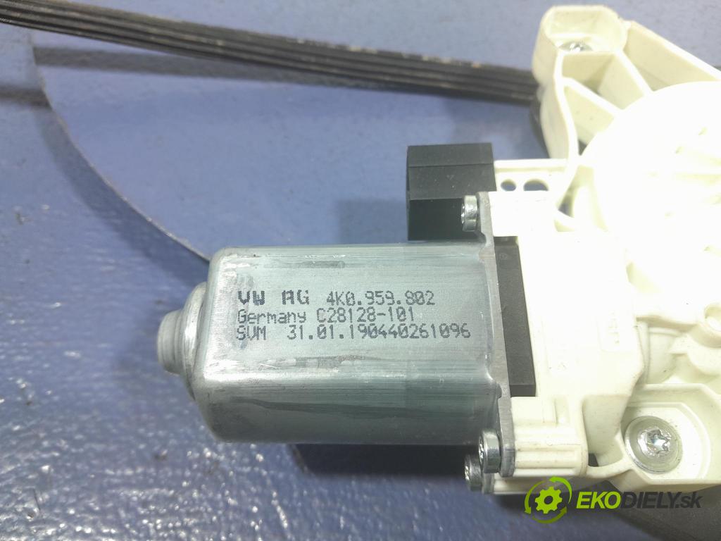 Audi A6 2019 mechanizmus okna Okná: Predné v pravo: 4K0837462