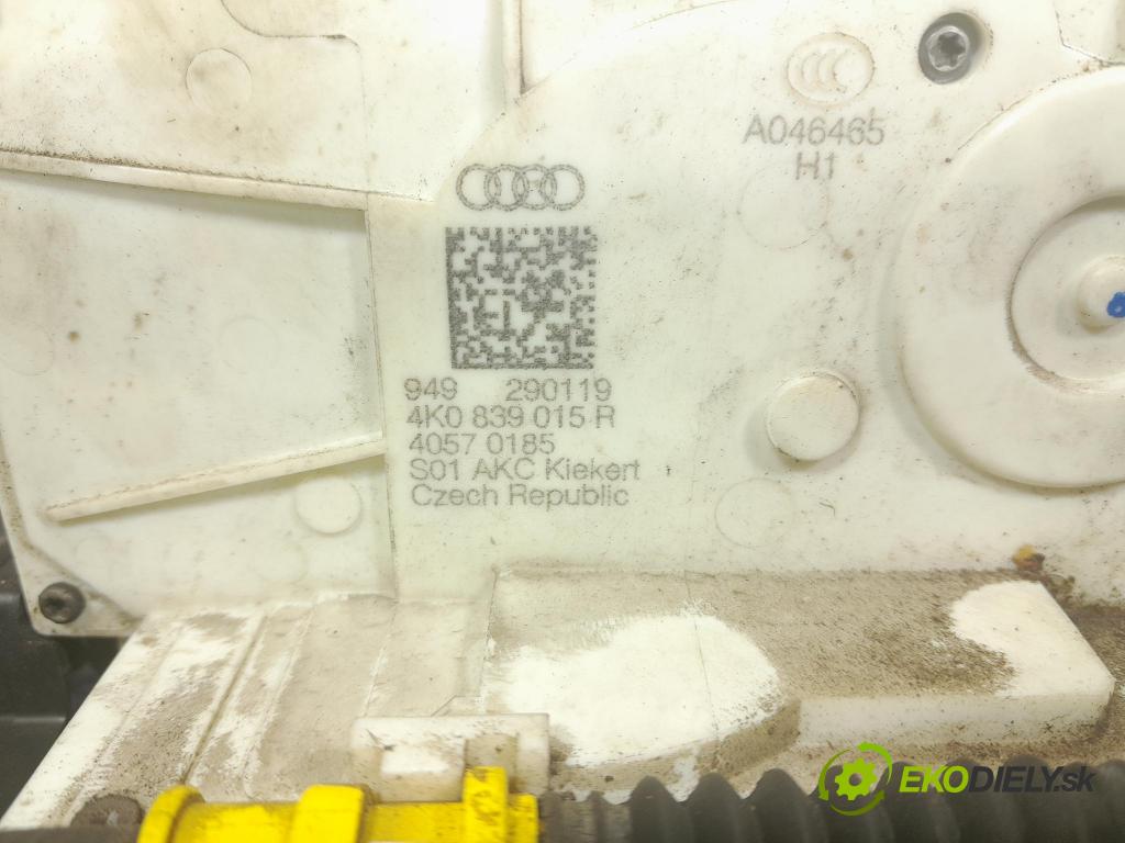 Audi A6 2019 zámok dvere zad Vľavo: 4K0839015R