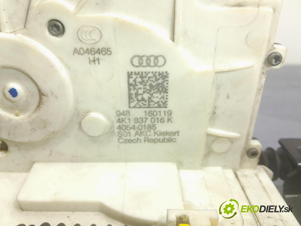 Audi A6 2019 zámok dvere Predné v pravo: 4K1837016K