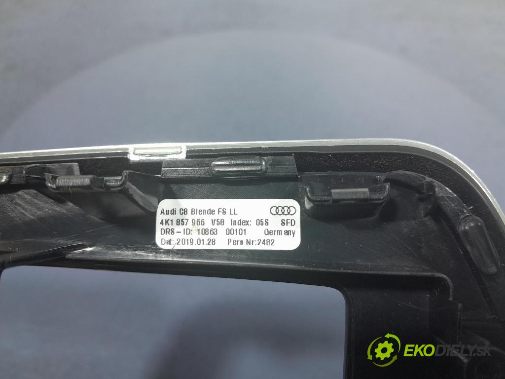 Audi A6 2019 kryt Plast: Interiéry: 4K1857966