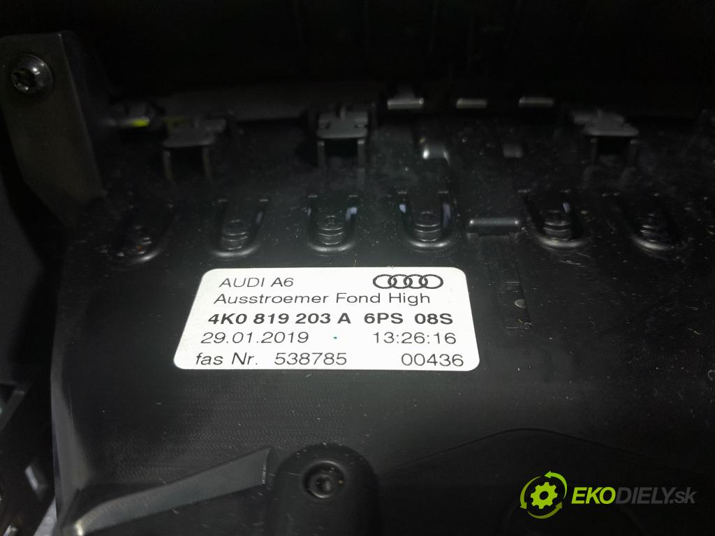 Audi A6 2019 GRIDS: Prúd vzduchu: Vzduch: 4K0819203A